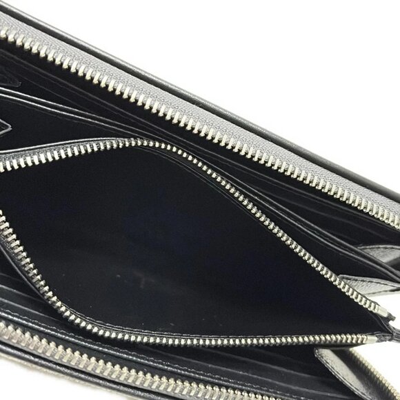 LOUIS VUITTON Zippy Wallet Gray Monogram Jacquard Denim - 658-082625 - Picture 4 of 5